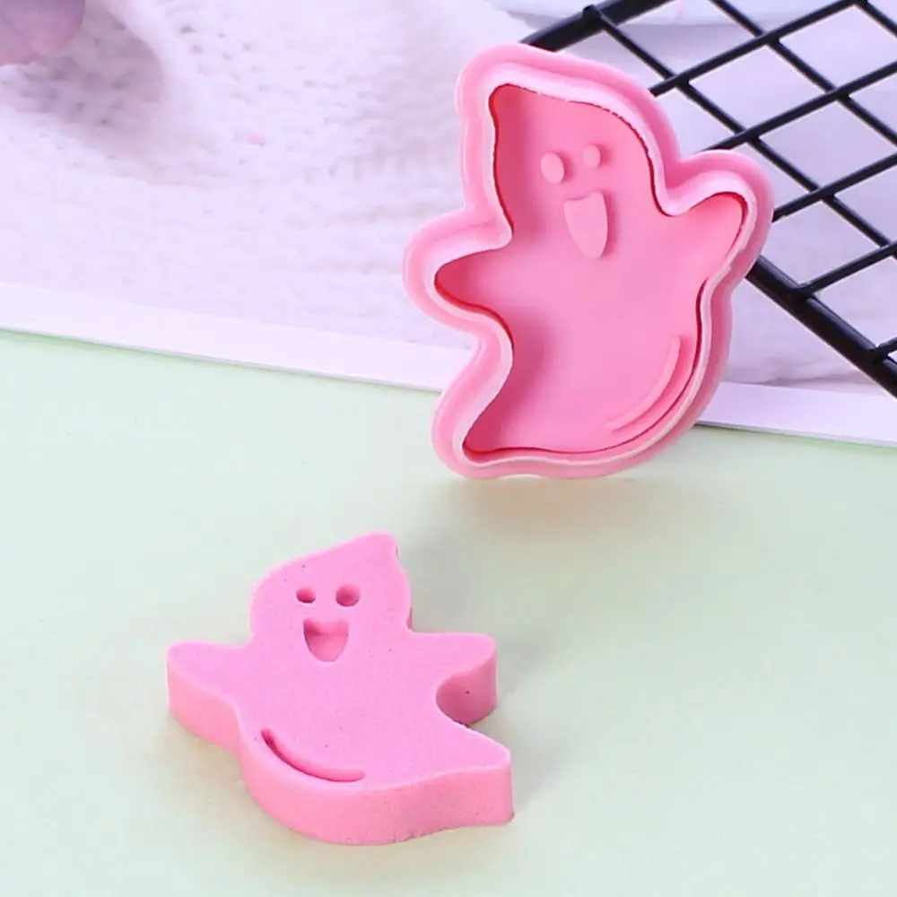 31-01 ghost 3D Мультяшные игрушки для нарезки печенья в виде животных пресс-форм Плунжер, сахарная мастика форма для выпечки бисквита набор для работы с мастикой «сделай сам» отделочных работ подарок для ребенка - Цвет: 31-01 ghost