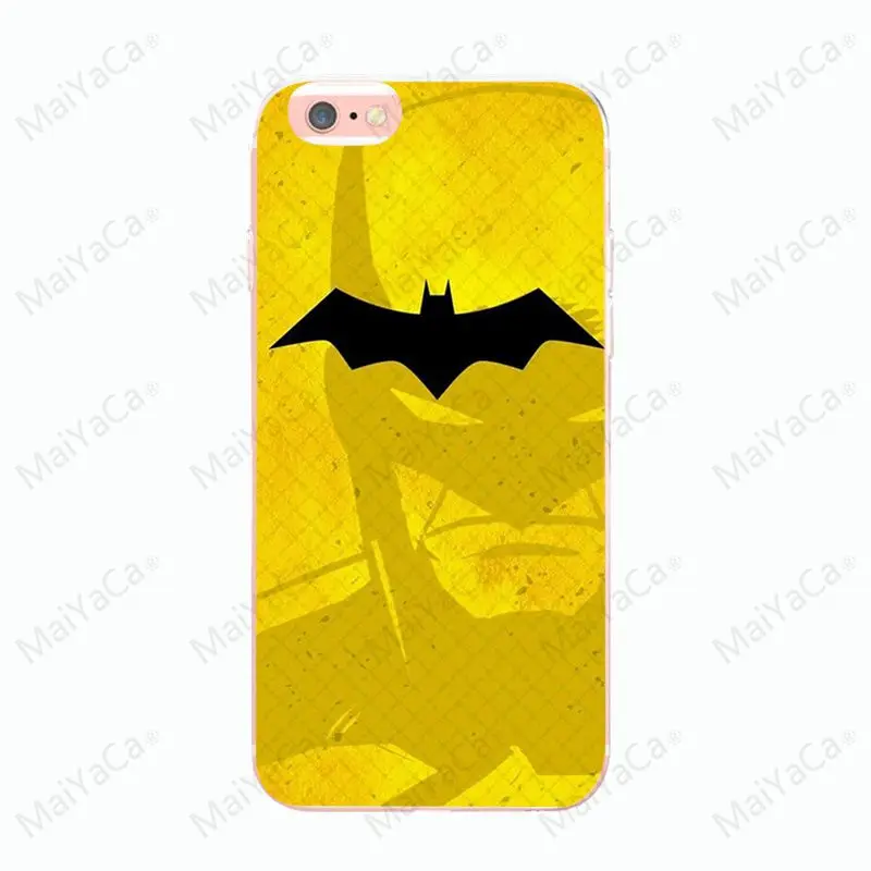 Чехол для мобильного телефона MaiYaCa Batman для iphone 6 6S 6splus 5 5S SE чехол для iphone 7 7plus X XS XR XSMax 8 8plus - Цвет: 9