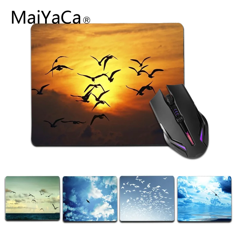 

MaiYaCa New Printed Flying Animals Comfort small Mouse Mat Gaming Mouse pad Size for 18x22cm 25x29cm Gaming Mousepads