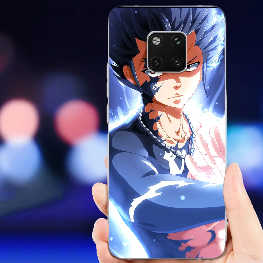 IYICAO Грей фуллбастер Феи хвост мягкий силиконовый чехол для телефона Huawei Mate 10 20 Lite
