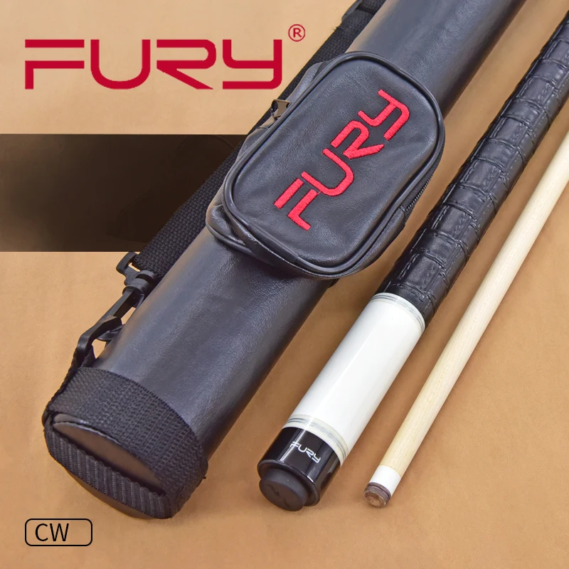 FURY CW-1 Бильярдный Кий набор с чехлом клен Профессиональный Бильярд Пул набор клюшек 11,75 мм наконечник 147 см длина 8 зубьев шарнир