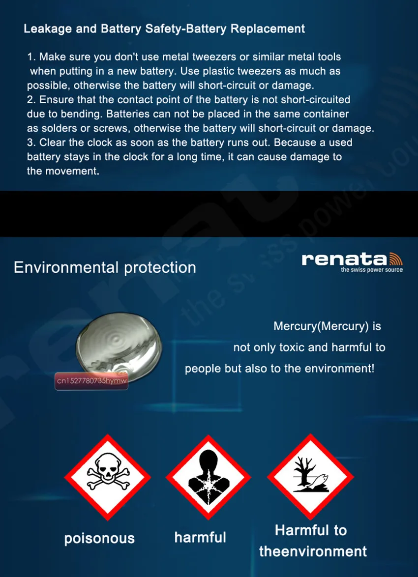 2 шт 100% оригинальный новый Renata 357 Длительное Действие SR44W SR44 LR44 A76 L1154 357A AG13