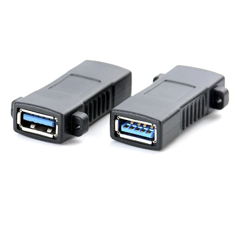 1 шт. USB 2 0 3 Стандартный гнездовой разъем адаптер для монтажа на панель Разъем