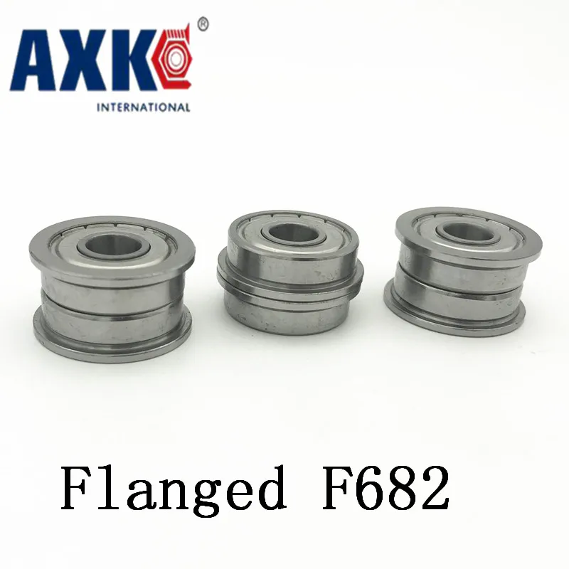 Фланцевый подшипник Axk F682zz фланцевый 2x5x2 3 мм F682 Z Abec 1 ( 10 шт.)|bearing bearing|bearing 10bearing mm |