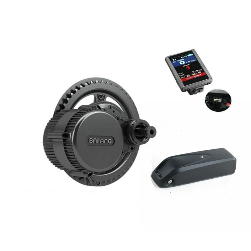 Bafang 8fun BBS02B 48V 750W Бесщеточный привод Crank мотор Conversion Kit DIY трехколесного велосипеда