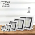 2018 Светодиодный прожектор 50 Вт 110 В 220 В 10 Вт 20 Вт 30 Вт Светодиодный фонарь-Рефлектор светодиодный наружный светильник садовая лампа новейшая