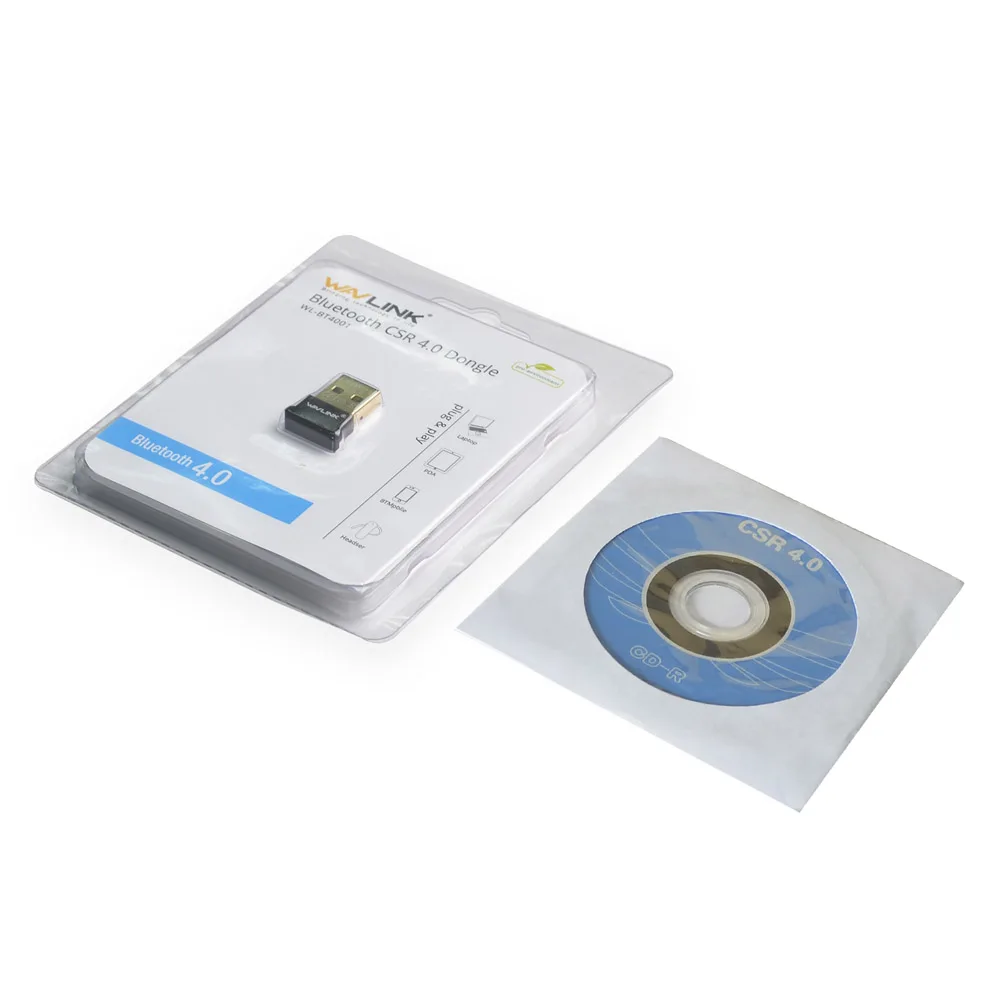 Wavlink 5/10 шт. USB Bluetooth адаптер V4.0 двухрежимный bluetooth совместимый с Windows 7/8/10/Vista/XP для
