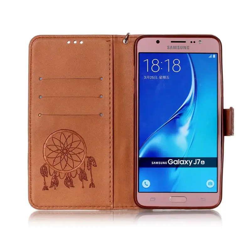 Кожаный чехол-бумажник XSKEMP для Samsung Galaxy J7 2017 J720 J727 Sky Pro 3D Алмазный чехол с откидной