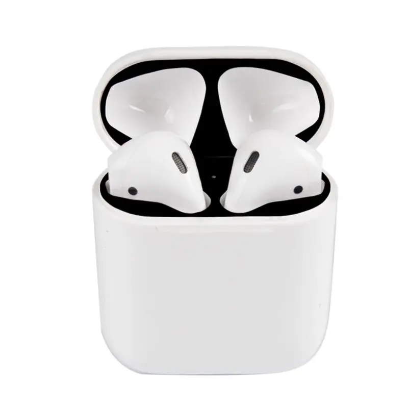 6 пар красочных защитных наклеек для защиты от пыли и Apple Airpods Наушники Аксессуары зарядки|Аксессуары