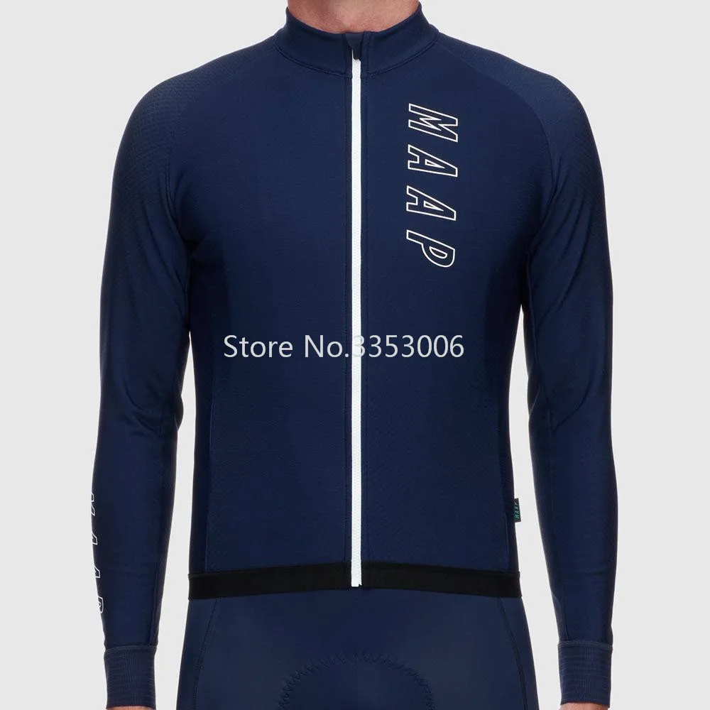 pic color Pro Team Racing fit велосипедная Джерси Зимняя с длинным рукавом Теплая Флисовая велосипедная куртка Maillot ciclismo invierno высококачественные майки - Цвет: pic color