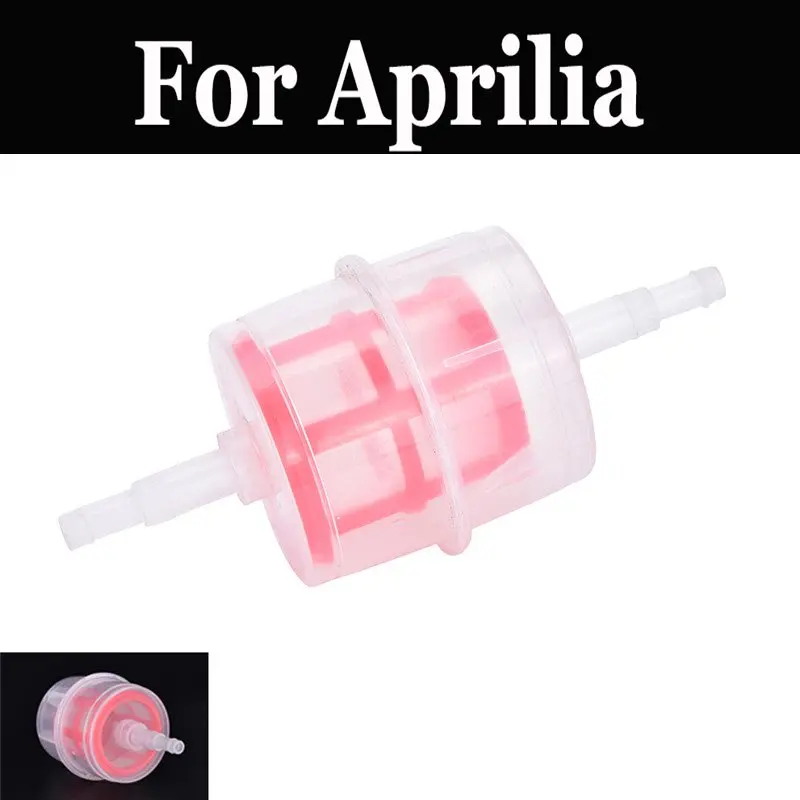 1 шт. 6 мм 8 мм пластиковый мини-топливный фильтр для Aprilia Sportcity Cube 250 One 50 125 Blue Marline