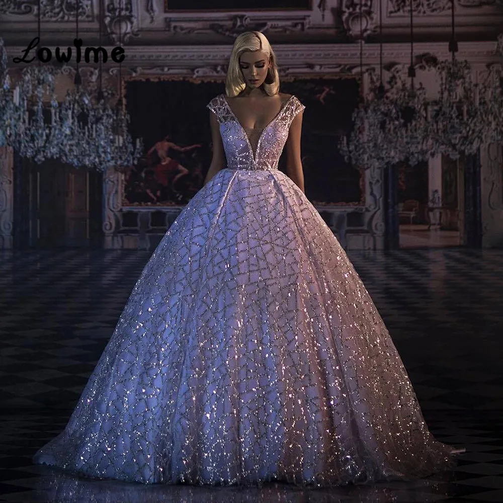 

Vestido De Festa Longo Dress Elegant Formal Evening Dresses 2018 New Couture A Line Puffy Wedding Party Dress Gala Jurken