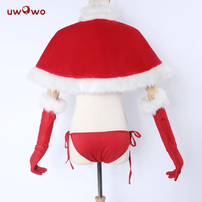 UWOWO Umaru UMR Косплей Himouto! chan X'mas Рождественский Костюм Униформа красный костюм