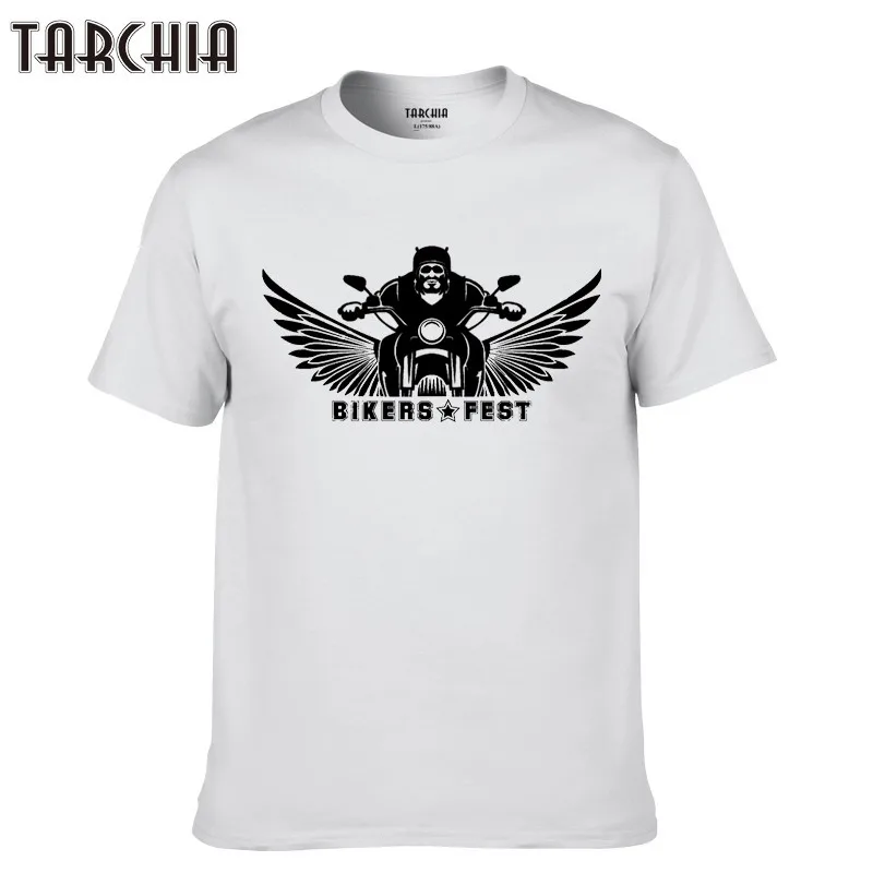 TARCHIA 2021 новые модные топы для мужчин байкеров фестиваль Мужская футболка