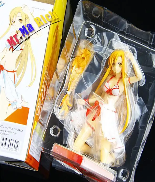 16cm Sword Art Online Ii Asuna Sexy Girl Action Figure Pvc New Collection Figures Toys For Christmas Gift | Игрушки и хобби