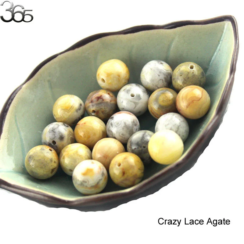Free Shipping Select By Size 4 6 8 10 12mm Natural Stone Crazy Lace Onyx Loose Beads For Jewelry Making Strand 15&quot |