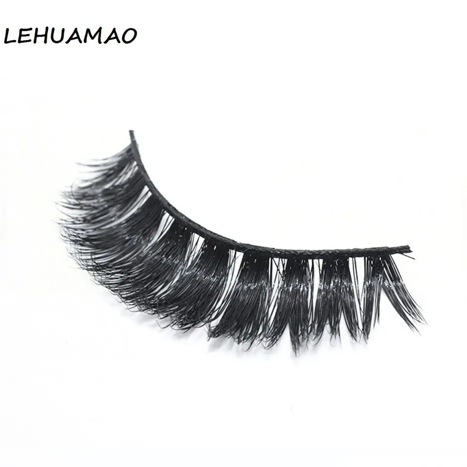 Роскошные 3D Искусственные ресницы из меха норки удлинение высокое качество