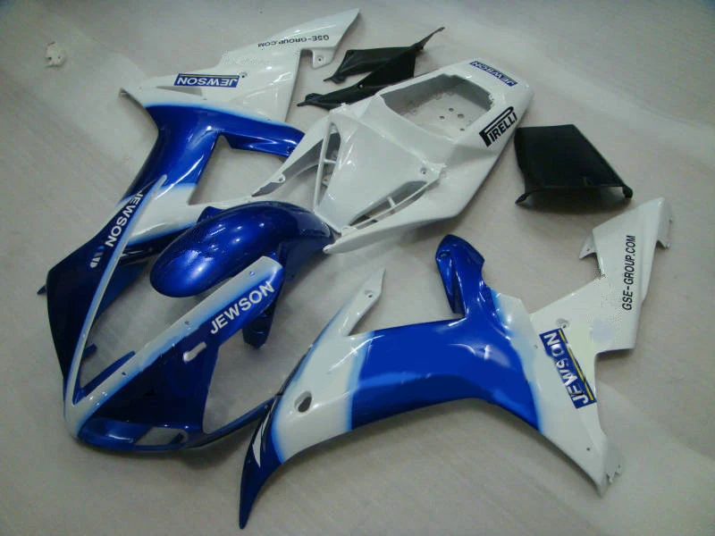 Первоклассный набор обтекателей мотоцикла для YAMAHA YZFR1 02 03 YZF R1 YZF1000 2002 2003 ABS белый