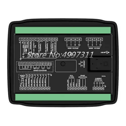Smartgen HGM6120NC генераторная установка контроллер автоматического запуска модуль с RS485