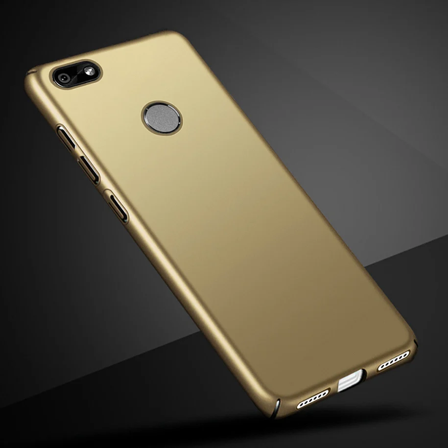 Роскошные тонкие гладкие Чехлы для Huawei P9 Lite Mini жесткий пластиковый матовый