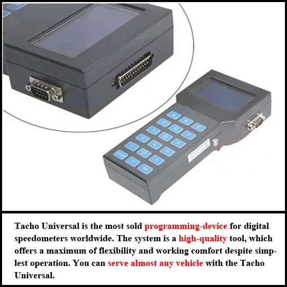2016 Горячий Продавать!!! универсальный Tacho профессиональное V2008 Июля Версия