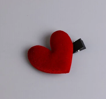 Wine Новое поступление, Детские милые бархатные заколки для волос, мишура для маленьких девочек, милые BB заколки, красивые шпильки для волос, боковые заколки - Цвет: Wine