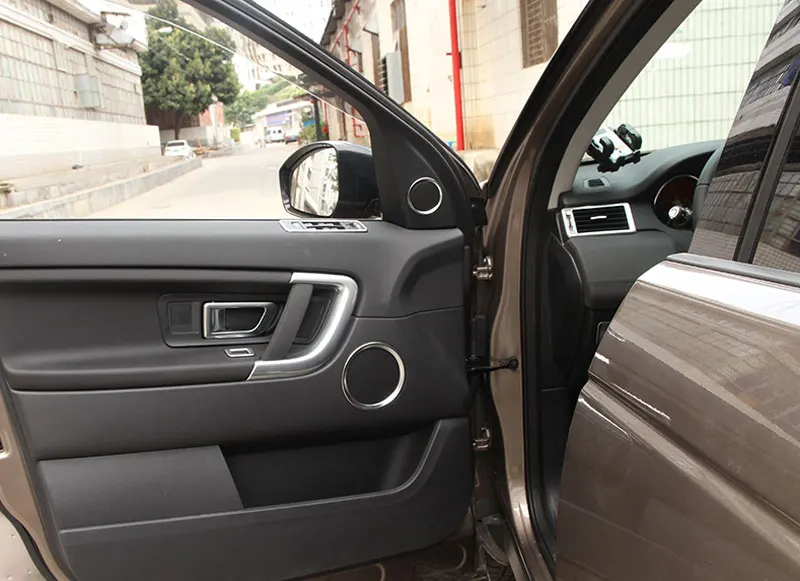 For Land Rover Discovery Sport 2015 2016 Accessories Door Speaker Ring Trim Sticker ABS Matte Chrome Car Styling | Автомобили и