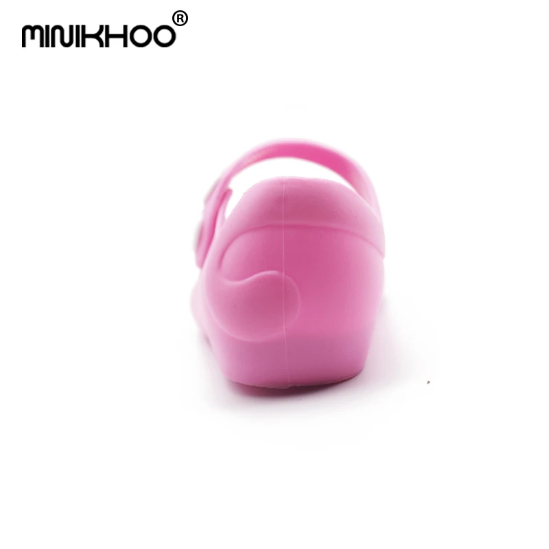 Mini Melissa/2018 обувь с Микки и Минни детские сандалии для девочек прозрачная