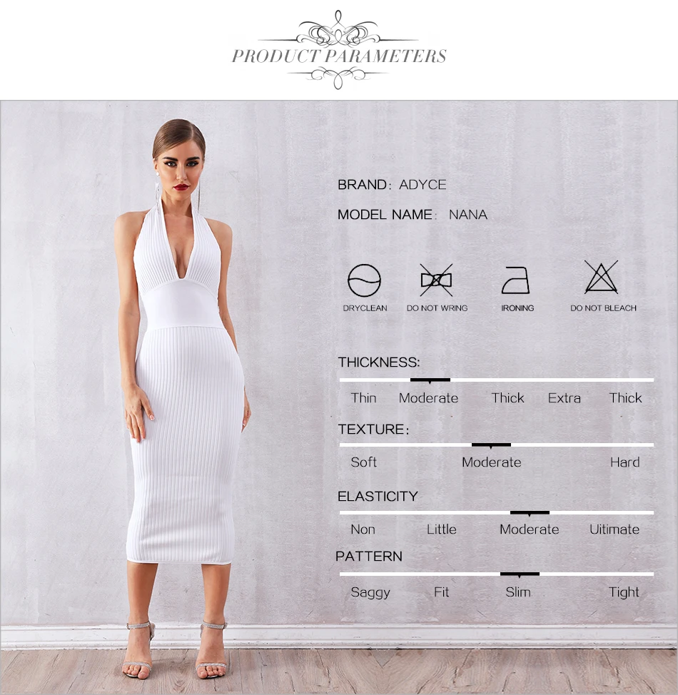 ADYCE новое летнее женское Бандажное платье Vestidos сексуальное Клубное платье с открытой спиной и глубоким v-образным вырезом вечернее платье в стиле знаменитостей
