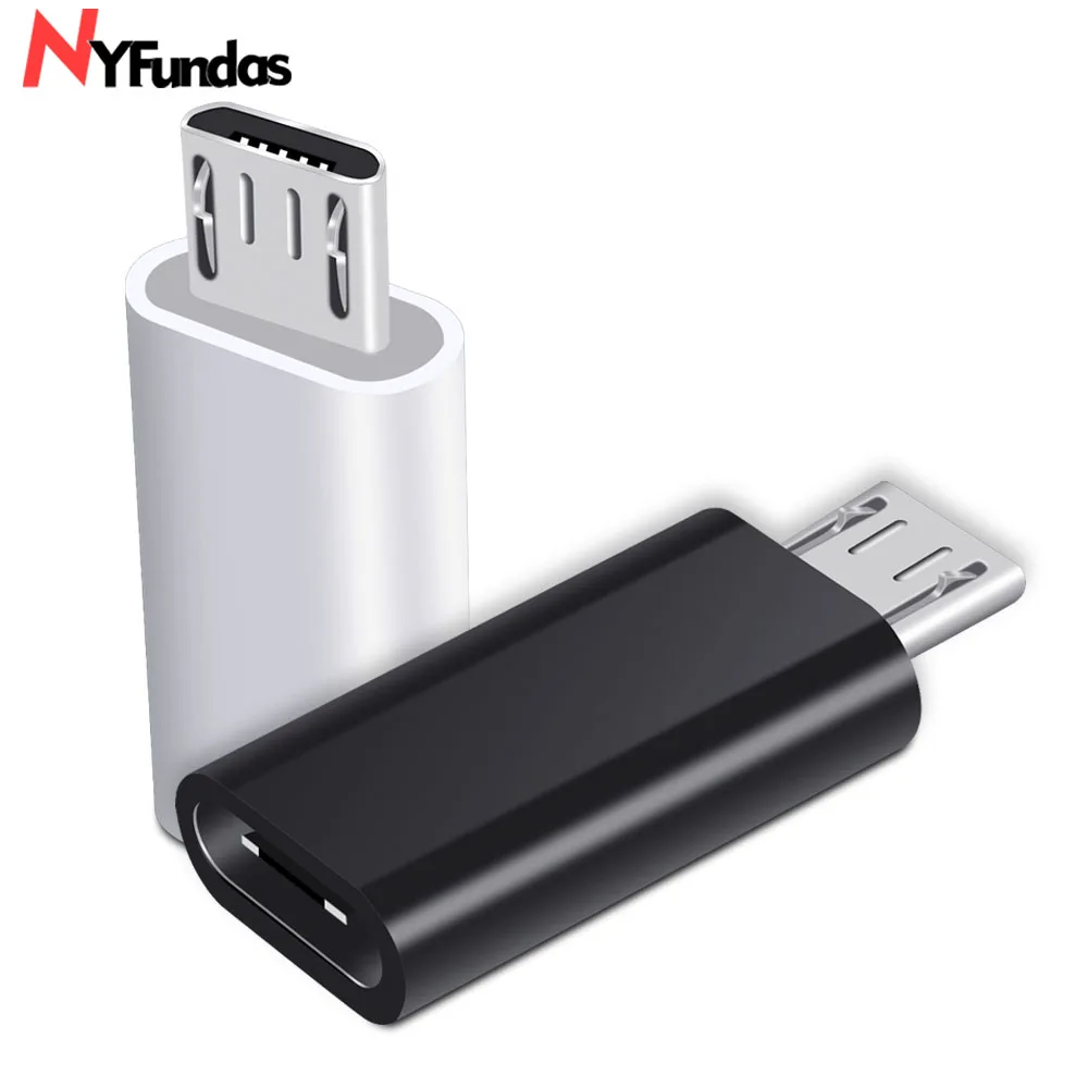 Адаптер NYFundas с usb c на micro для Samsung Galaxy S7 S6 edge Huawei honor 8x Xiaomi Redmi Note 5 6 Pro 4 3 LG кабель Type-C |