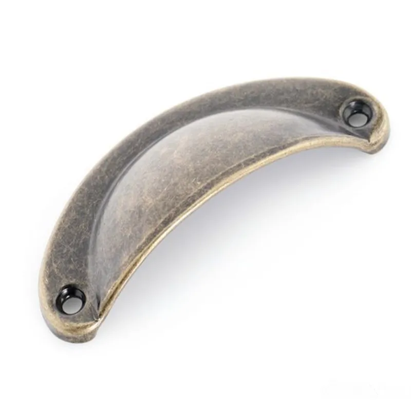 Антикварные ретро ручки металлические ящики полукруглые маленькие шурупы для