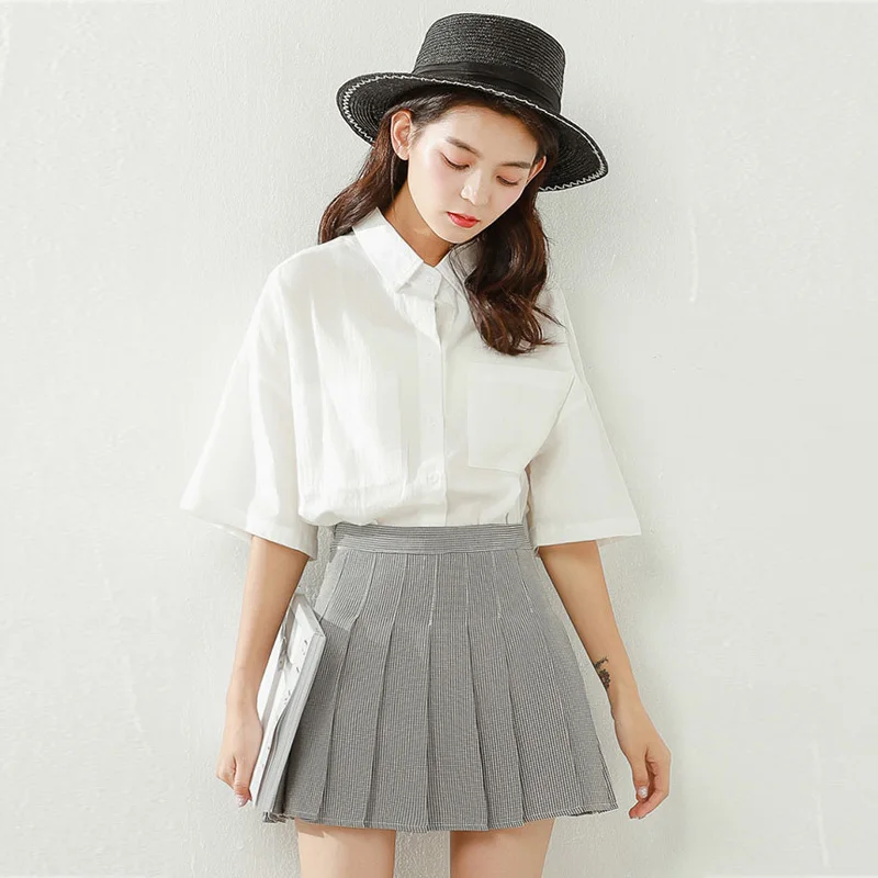 Женская рубашка Весна-лето белая блузка женская 2020 Элегантные корейские рубашки
