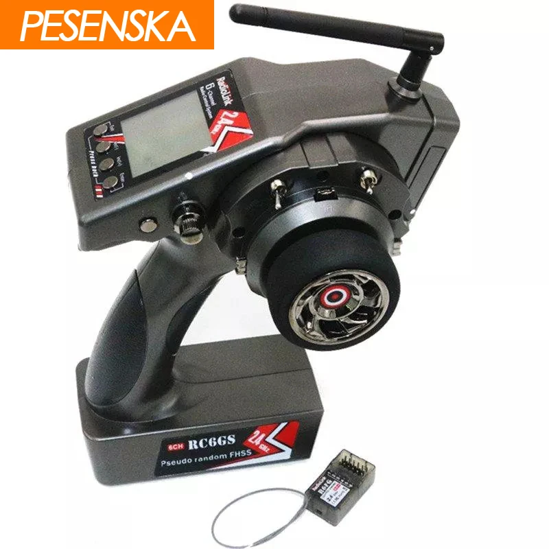 Pesenska оригинальный radiolink RC6GS 2 4G 6CH Автомобильный контроллер передатчика + R6FG