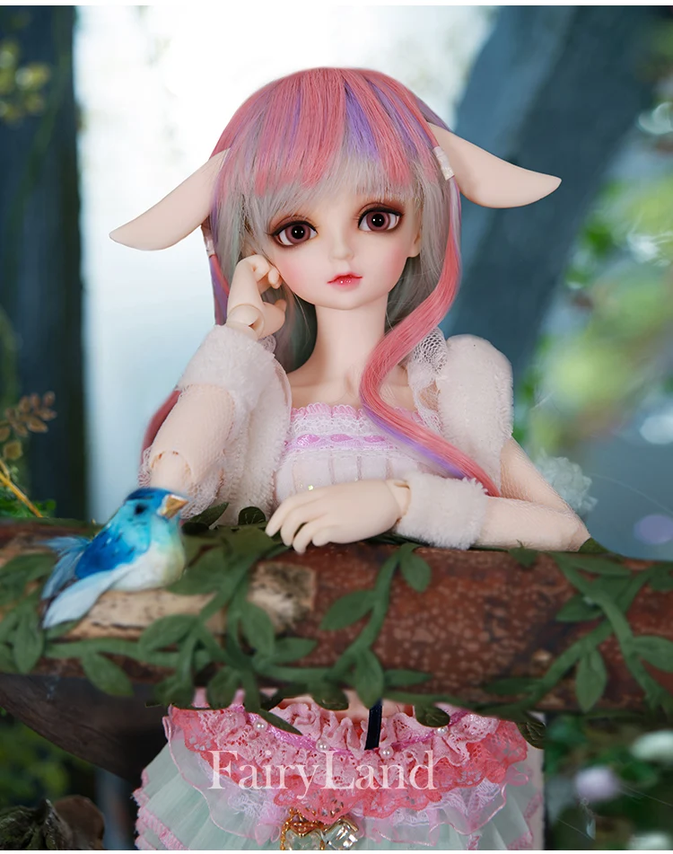 Rin Fairyline Fairyland 1/4 Bjd Sd куклы модель для девочек и мальчиков глаза высокое качество игрушки магазин смолы кролик