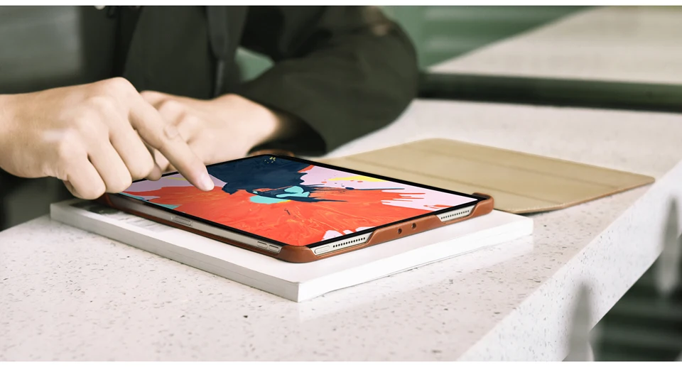 Умный Магнитный чехол из натуральной кожи для нового iPad Pro 1" Тонкий Бизнес складной Стенд умный чехол для Apple iPad Pro 11 чехол