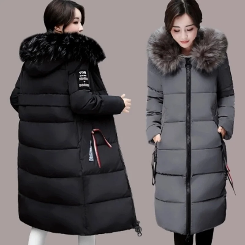 Пуховик женский зимний с большим воротником и капюшоном х/б|fashion jacket|jacket fashionfashion