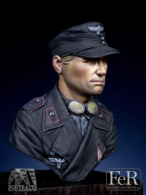 

1/16 Panzertruppen, Arnhem, 1944 Resin kit Bust GK Military theme of World War II Uncoated No colour