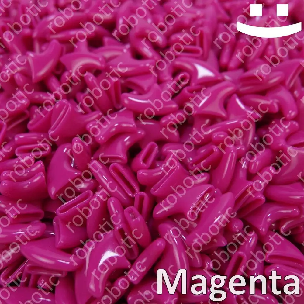 Magenta 60 шт.-мягкие колпачки для ногтей для кошек+ 3x клей+ 3x аппликатор/* XS, S, M, L, cover, cat, zpo*/ - Цвет: Magenta
