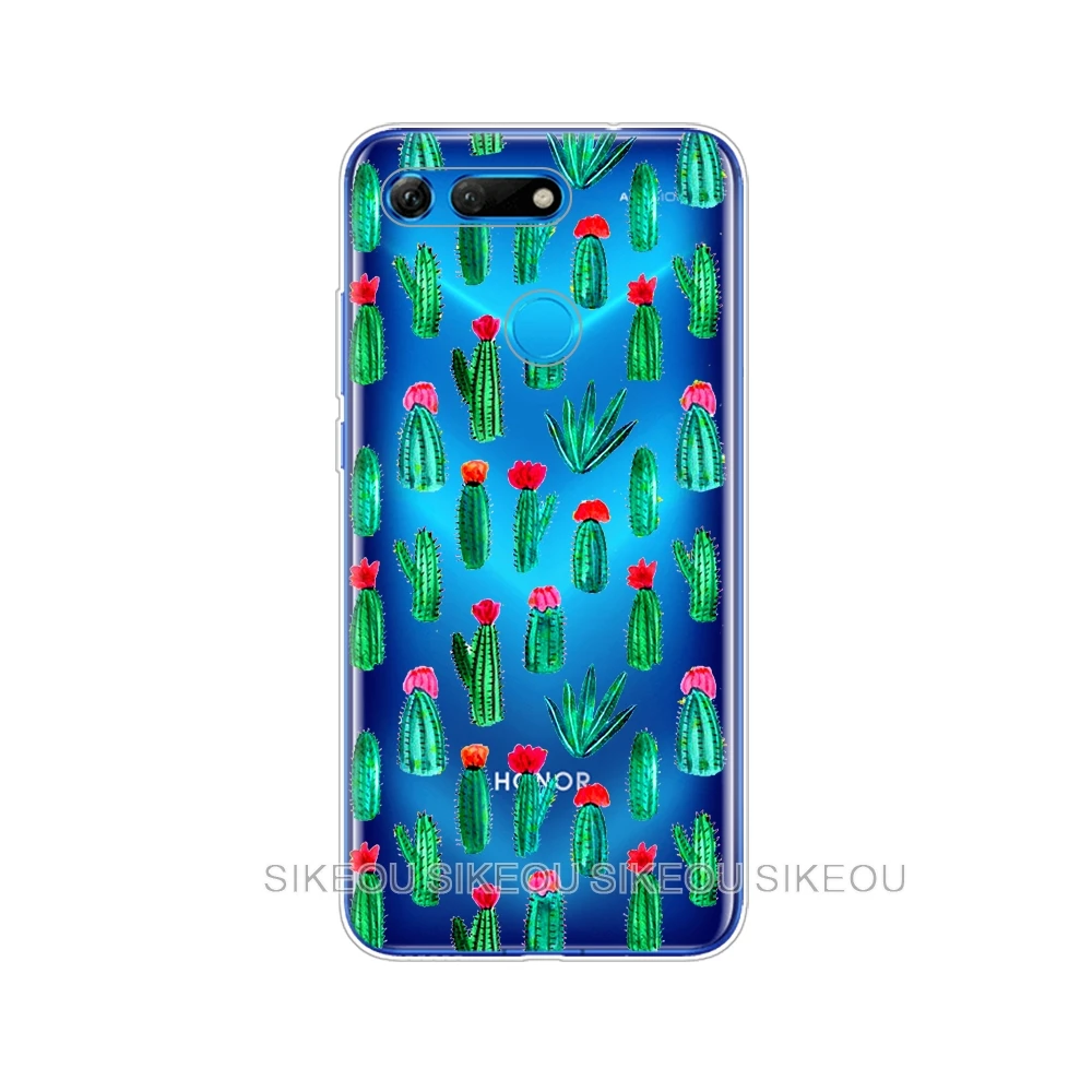 34673 Чехол для huawei Honor View 20 V20, чехол из ТПУ, мягкий силиконовый чехол для Honor V20, чехол с мультяшным животным - Цвет: 34673