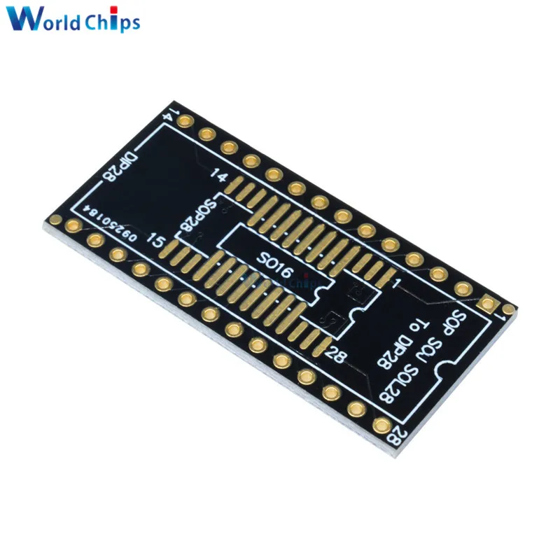 5 шт. SOP16 SOP28 к DIP16 DIP28 SSOP28 адаптер PCB конвейерная плата|Интегральные схемы| |
