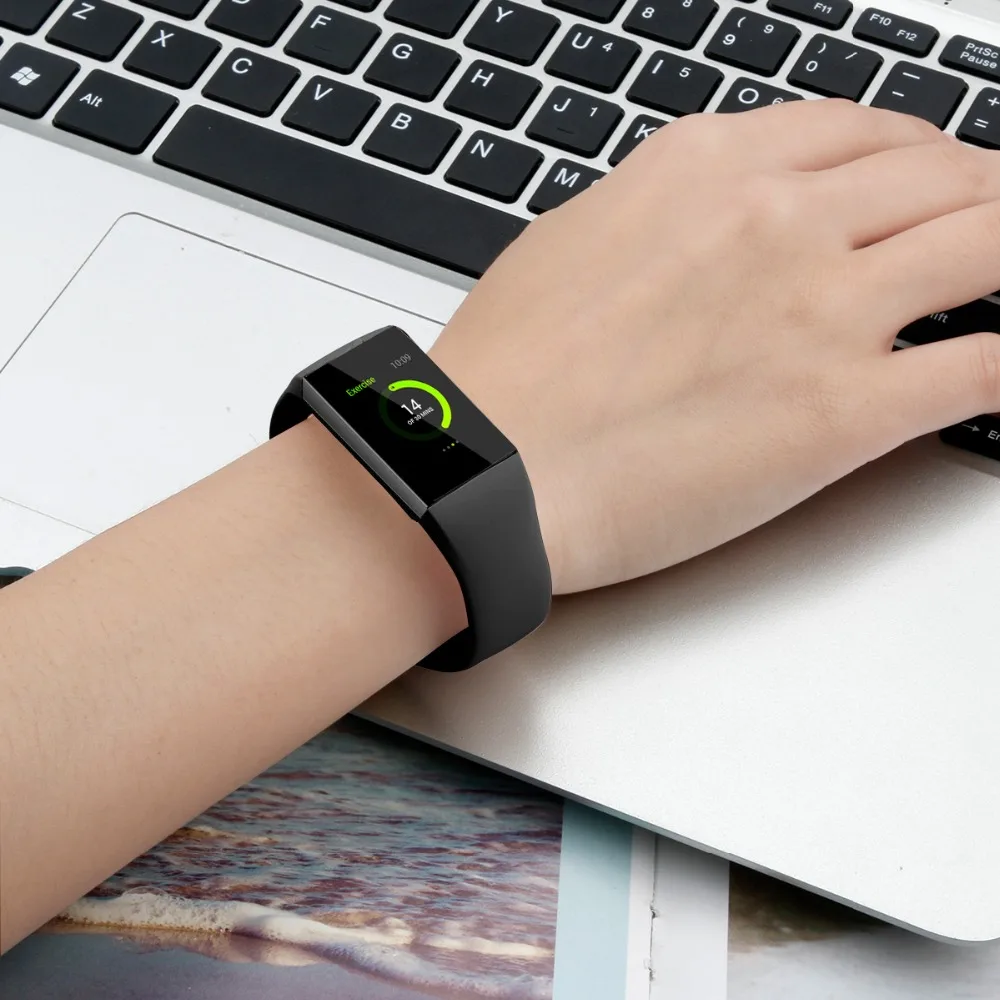 Модный женский мужской браслет ремешок для Fitbit Charge 3 Band Замена мужских Т-часов Ремешок для Fitbit Charge 3 Аксессуары для смарт-часов
