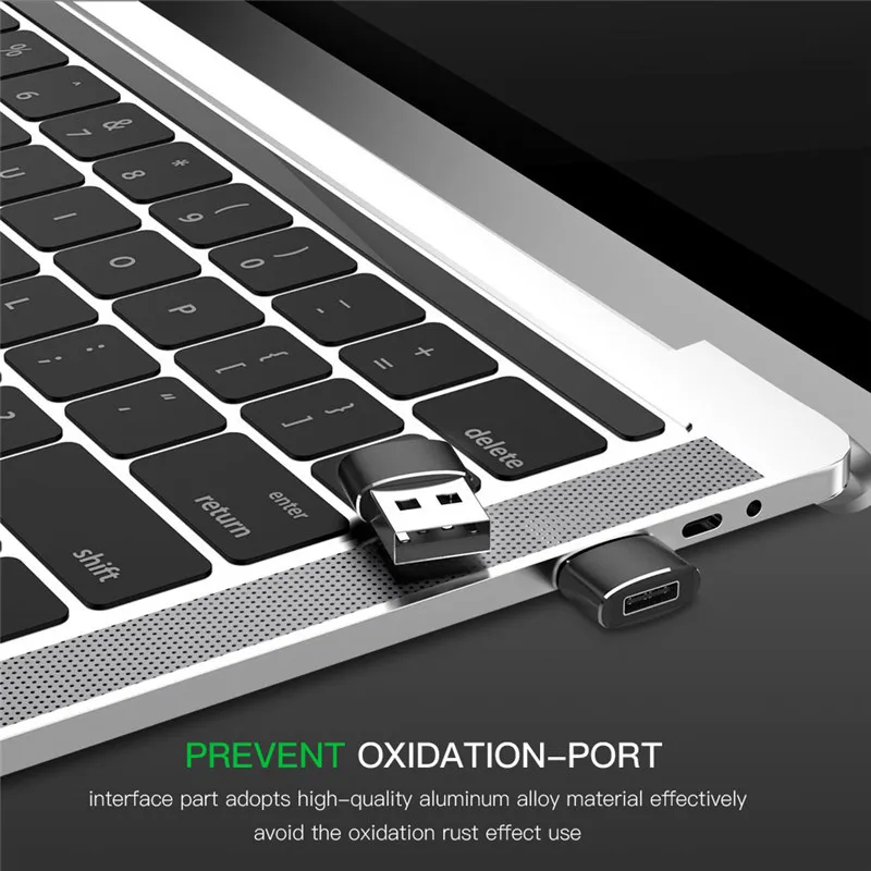 Адаптер Type C с USB разъемом мама на 2 0 папа кабель OTG для Samsung Galaxy s8 s9 Huawei