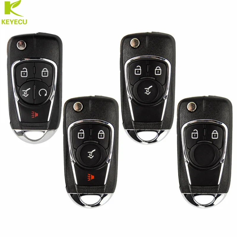 Сменный Чехол KEYECU для Chevrolet Cruze Buick VAUXHALL OPEL Insignia Astra J Zafira C|Ключ от авто| |