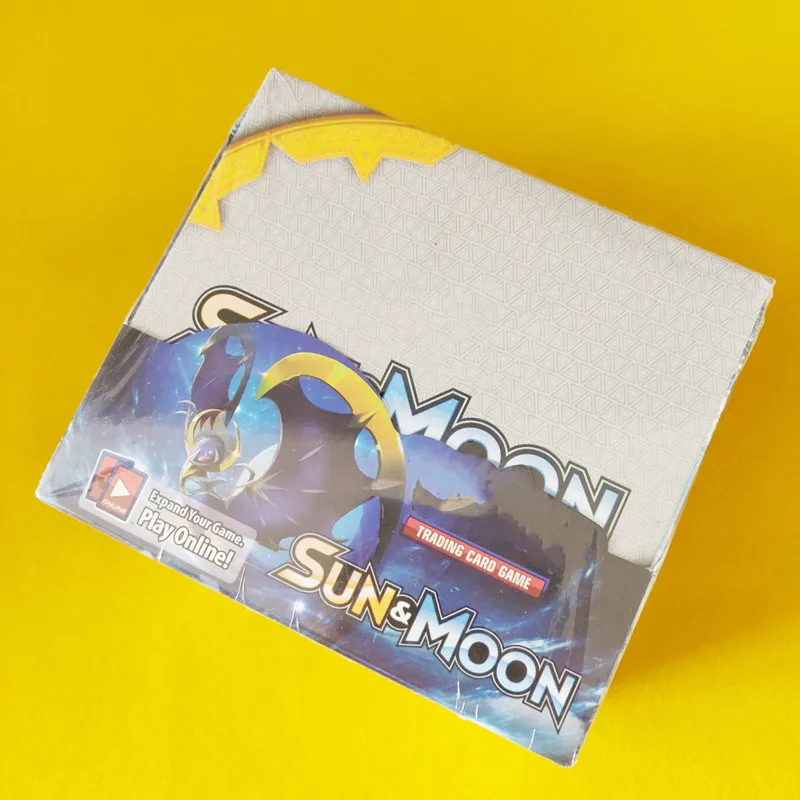 Sun Moon 324 шт SUN MOON TEAM UP Unbroken Bonds древние корни Небесный Шторм дракон величество коллекционная карточка игры с Booster Box - Цвет: Sun Moon