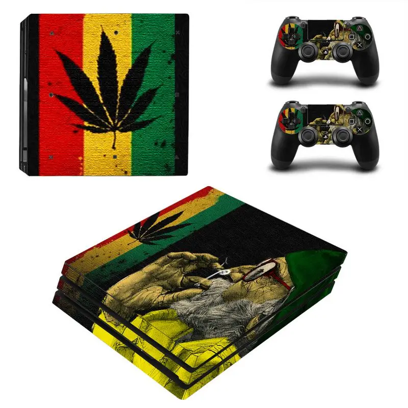Виниловая наклейка Green Leaf для консоли PS4 Pro 2 шт. аксессуары игр Sony Playstation 4 |
