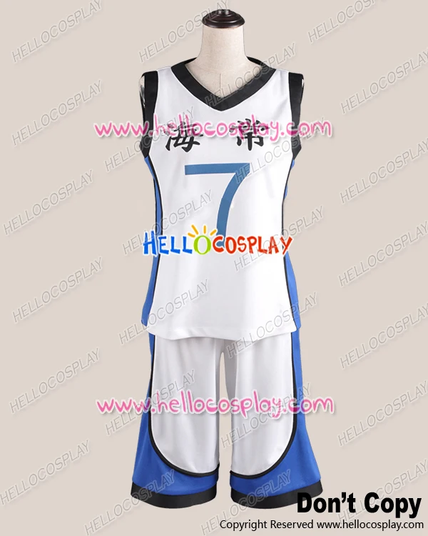 

Костюм для косплея Kuroko No Basuke Kaijo Ryota Kise, короткий костюм H008