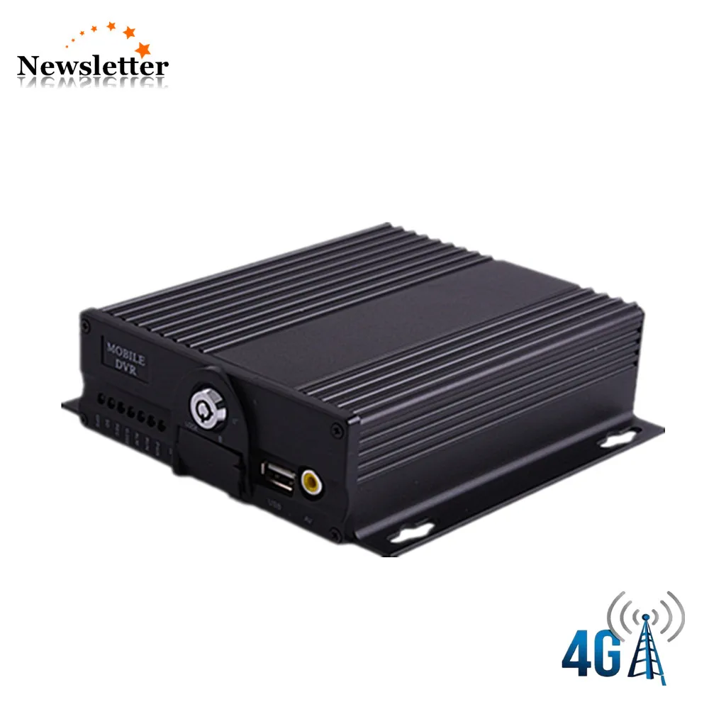 4CH двойная sd-карта AHD960P Автомобильный видеорегистратор 4G GPS удаленный мониторинг