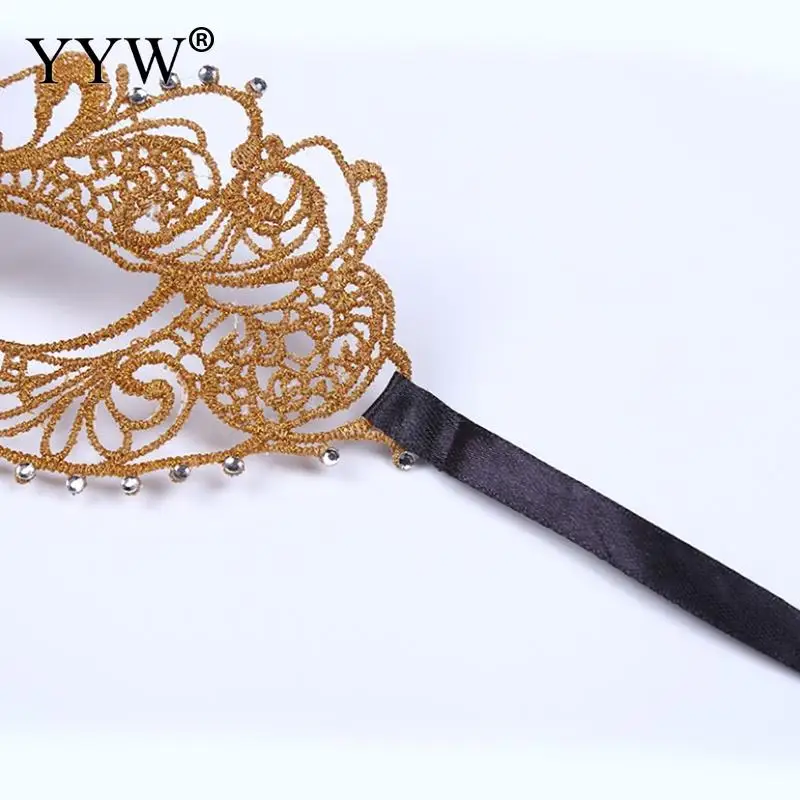 Розовая Золотая ажурная пикантная маска маскарадные маски женский костюм для