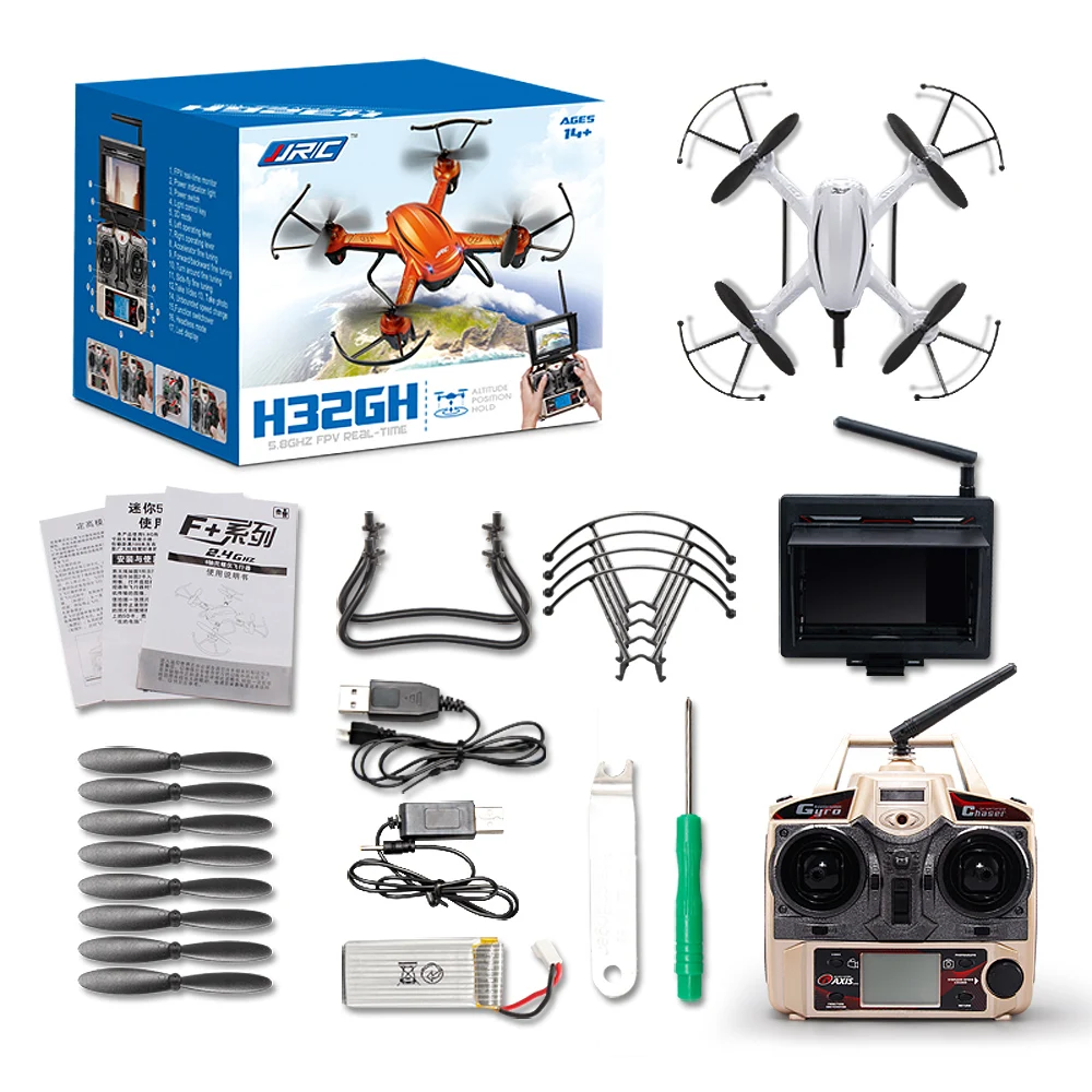 Горячая H32WH h32GH Профессиональный FPV RC Дрон 2,4G 4CH 6Axis RC Квадрокоптер режим удержания высоты RC игрушки с камерой 2,0 МП
