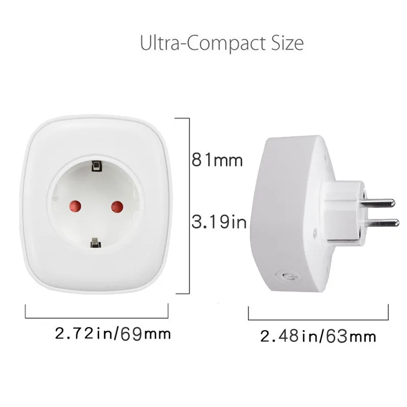 Смарт-розетка 16 А с поддержкой Wi-Fi 120 шт. | Электроника